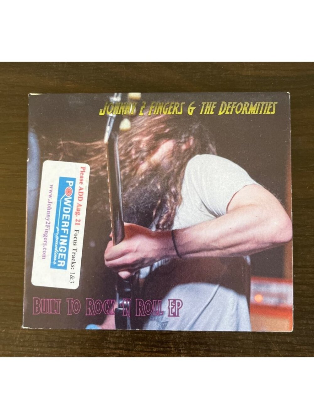 3 For $6 Johnny 2 Fingers & The Deformities : Built to Rock N Roll EP (CD, 2017)